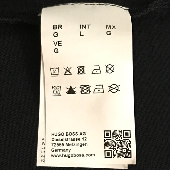 Hugo Boss Modern Fit Polo – Men’s Large – Black – 100% Authentic - Picture 8 of 8